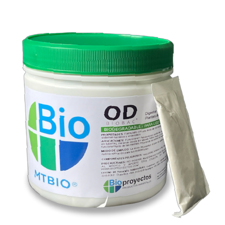 BIOBAC OD Microorganismos para el tratamiento de aguas residuales