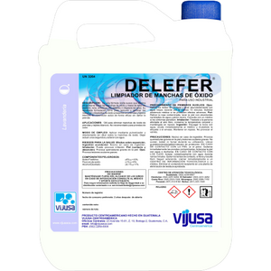 DELEFER Desmanchante textil para manchas de óxido.